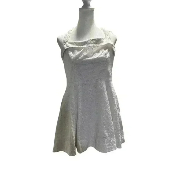 Mi Ami White‎ Dress Size Large Neck Tie - Picture 1 of 5